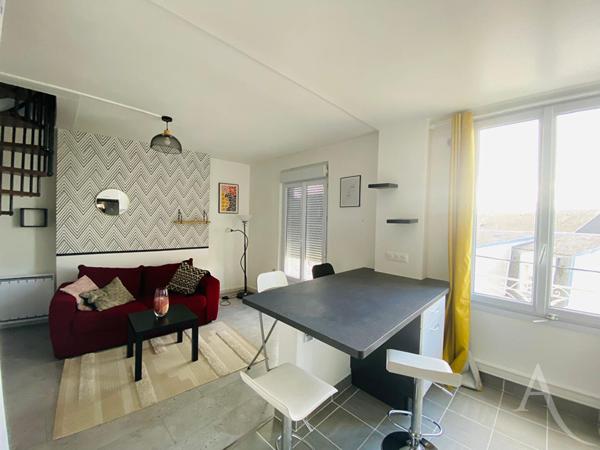 À louer : 3 pièces meublé de 64 m² à Mantes-la-Jolie (gare à proximité)