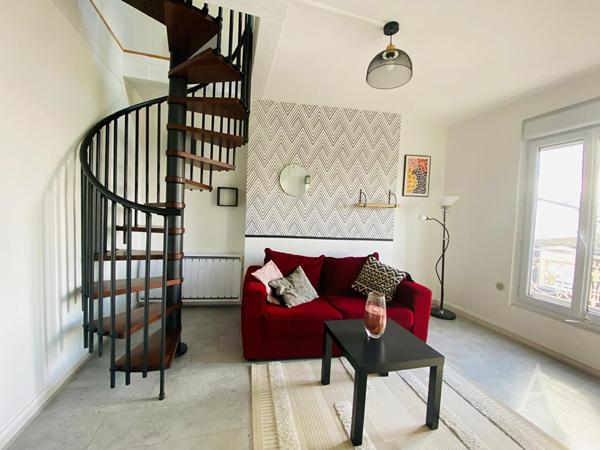 À louer : 3 pièces meublé de 64 m² à Mantes-la-Jolie (gare à proximité)