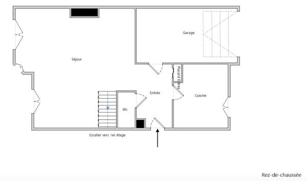 Rueil-Malmaison - Buzenval - Maison familiale, 4 chambres, jardin - 165m2 au sol hors garage.