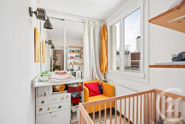 Appartement F2 à vendre  2 pièces - 44,28 m2 PARIS - 75020
