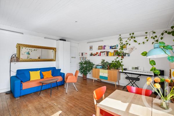 Appartement F2 à vendre  2 pièces - 44,28 m2 PARIS - 75020