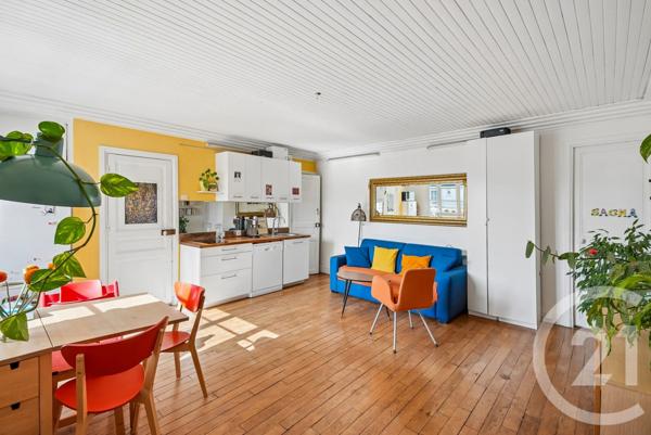 Appartement F2 à vendre  2 pièces - 44,28 m2 PARIS - 75020