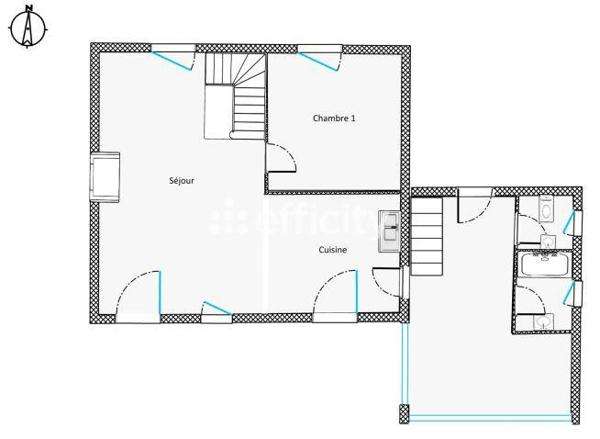 Maison
         6 pièces
        - 125 m² 343 500 € *
