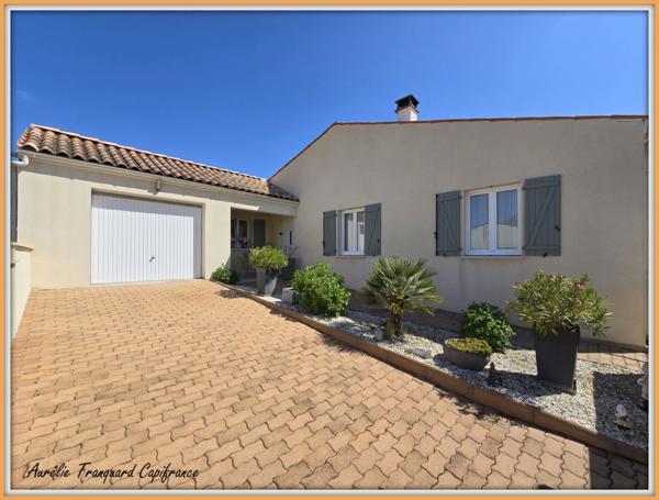 Maison à vendre 5 pièces LES EGLISES D'ARGENTEUIL (17) 154m² - terrain 700m²- 2 chambres + 1 suite parentale