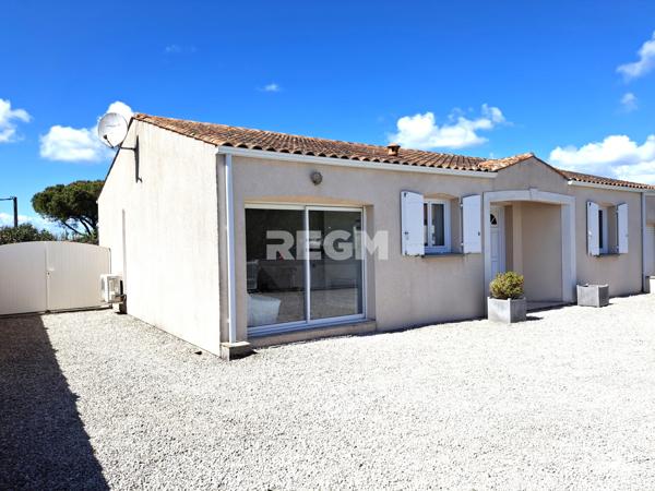 Étaules (17750) Maison de plain-pied avec piscine