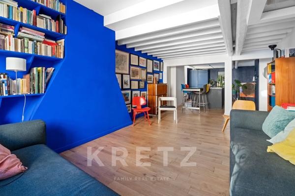 PARIS 6ÈME – RUE DE SÈVRES – DUPLEX EN DERNIER ÉTAGE – IMMEUBLE CLASSÉ