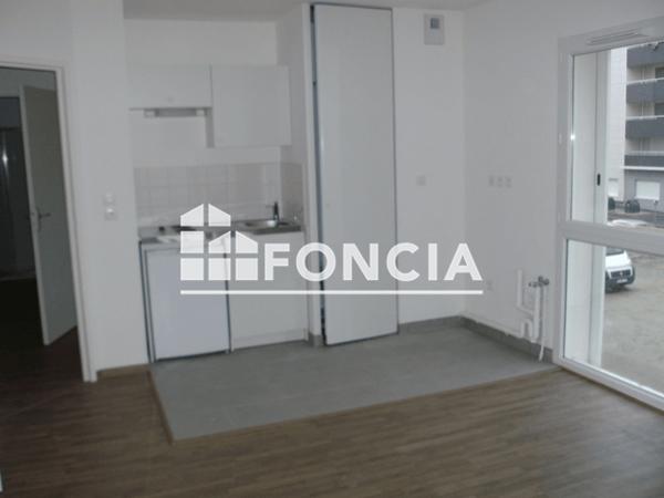 Location Appartement 2 pièces 38.55 m² - 10 RUE JOSEPHINE BAKER - BAT B Angers 49100