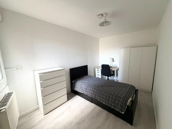 A louer  secteur Gambetta Appartement T3 meublé 1er étage de 68m2