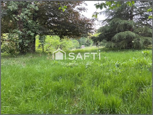 « Rare sur le secteur : 2700m2 de sérénité absolue, entre arbres et verger fruitier »