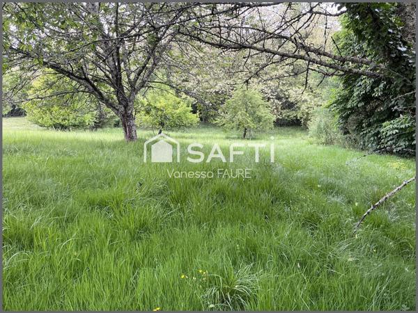 « Rare sur le secteur : 2700m2 de sérénité absolue, entre arbres et verger fruitier »