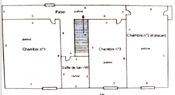 Maison bourgeoise de caractère d'environ 130 m² habitable, Huillé