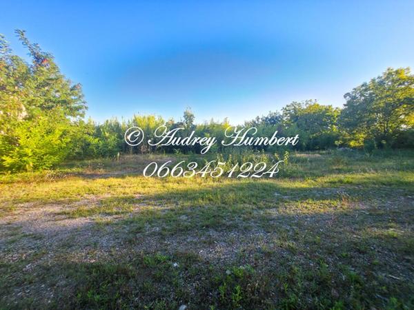 EXCLUSIVITE, PIERREVERT, ensemble immobilier composé d'un ENTREPOT + TERRAIN CONSTRUCTIBLE de 4000 m²
