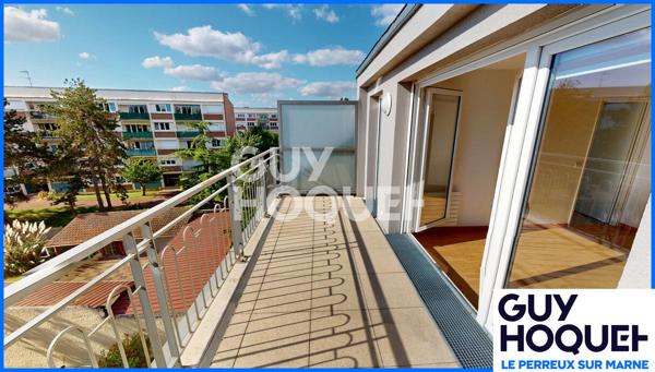 Appartement Le Perreux 4 pièces terrasse, dernier étage, ascenseur, 2 parking