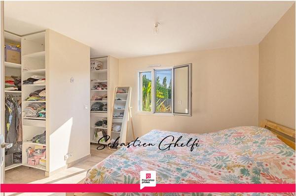 belle maison de plain-pied 3 chambres-garage-appentis-terrain de 2880 m²