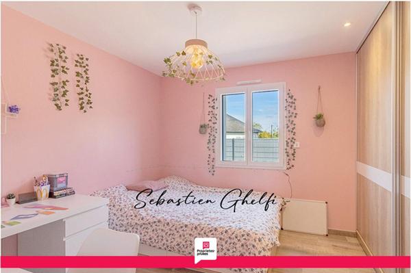 belle maison de plain-pied 3 chambres-garage-appentis-terrain de 2880 m²