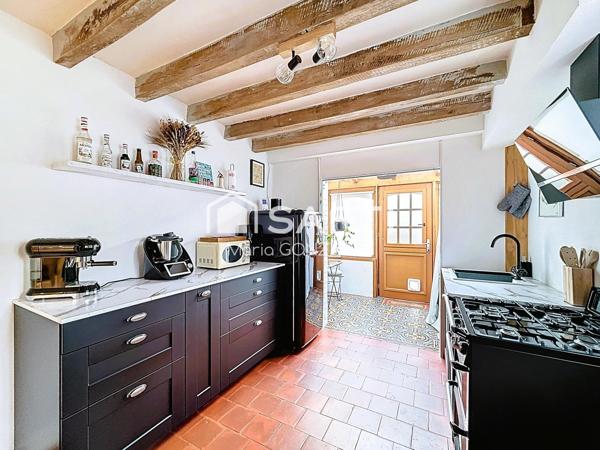 Maison 2 ch, rénovée, terrasse, tram à pied