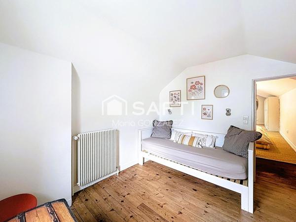 Maison 2 ch, rénovée, terrasse, tram à pied