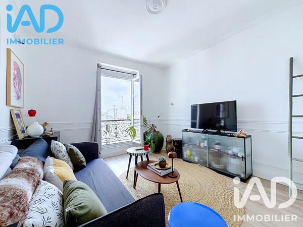 Appartement à vendre 2 pièces 39,77 m² Levallois-Perret