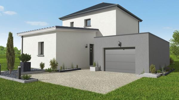 Terrain + Maison à vendre 4 pièces - 102 m²
