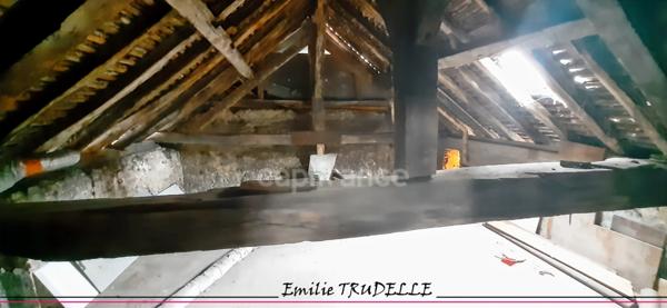 Maison à vendre 8 pièces SAINT CALAIS (72) Ensemble immobilier à fort potentiel : local commercial + appartement en duplex avec patio