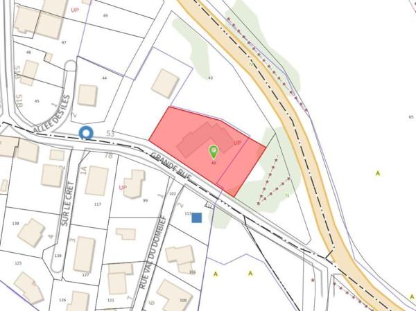 Ensemble immobilier avec hangar, maison à terminer et terrain constructible – 1 525 m²