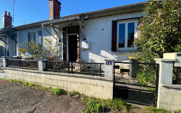 Maison à vendre    2 pièces •  La Machine