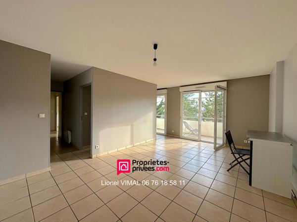 Appartement 3 pièces 61 m2 avec balcon, garage, parking et cave