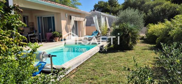 Maison contemporaine, basse consommation, au calme