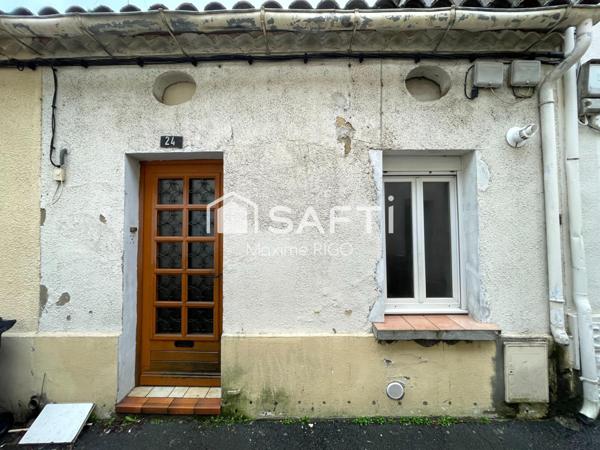 Maison de ville 2 pièces 46m² avec jardin