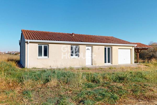 Maison de plain-pied 77 m² dans commune dynamique