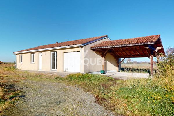 Maison de plain-pied 77 m² dans commune dynamique