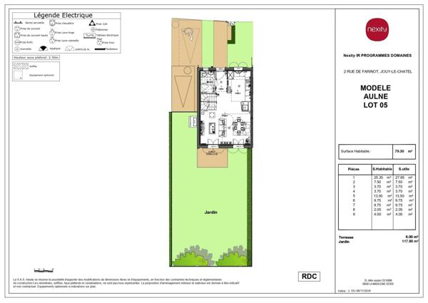 Vente Maison 4 pièces 79 m2 à Jouy-le-Châtel