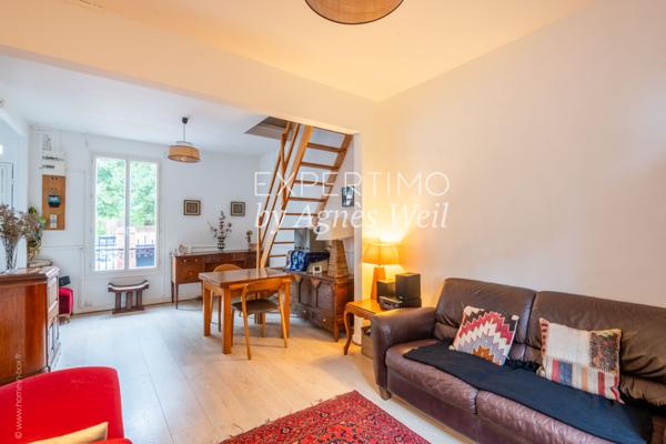 Sceaux (92330) SCEAUX - CHENEAUX - MAISON MEULIERE AVEC EXTENSION CONTEMPORAINE 6/7 PIECES - POTENTIEL 5 CHAMBRES