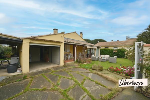 GARONS- MAISON PLAIN PIED - 2 CHAMBRES- VERANDA- GARAGE
