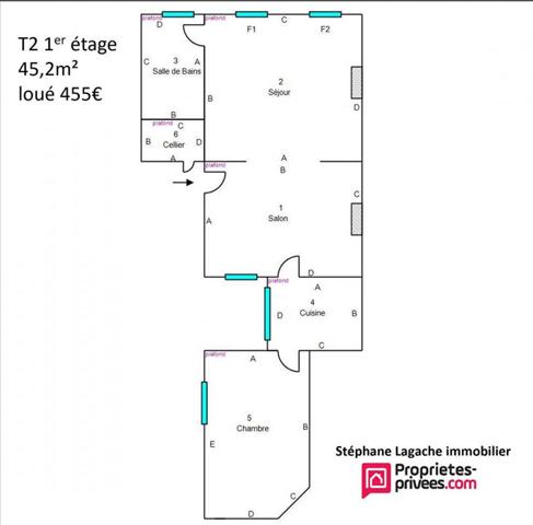 Immeuble de rapport Béthune 7 pièce(s) 157 m2