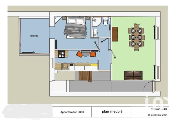 Appartement 2 pièces de 57 m² à Nancy (54000)