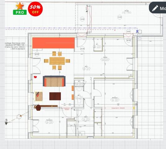 Maison familiale rénovée 133m2 Centre ville Sainte Luce Sur Loire