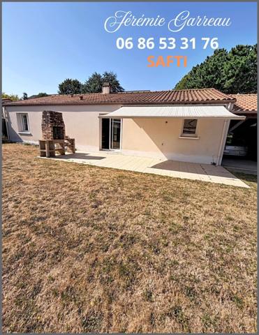 Maison de 98m2, 3 chambres, dans le bourg de Vertou