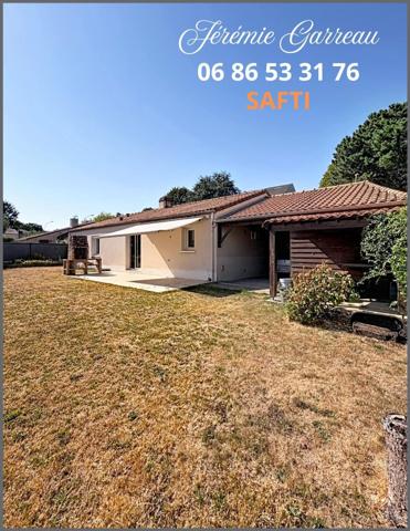 Maison de 98m2, 3 chambres, dans le bourg de Vertou