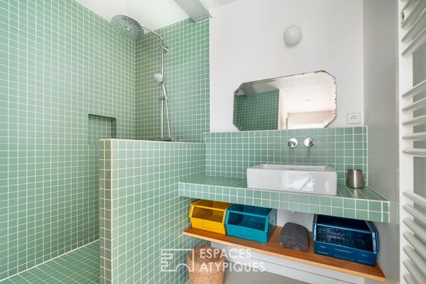 Maison d’architecte avec patio et rooftop