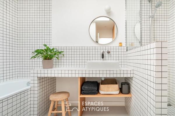 Maison d’architecte avec patio et rooftop