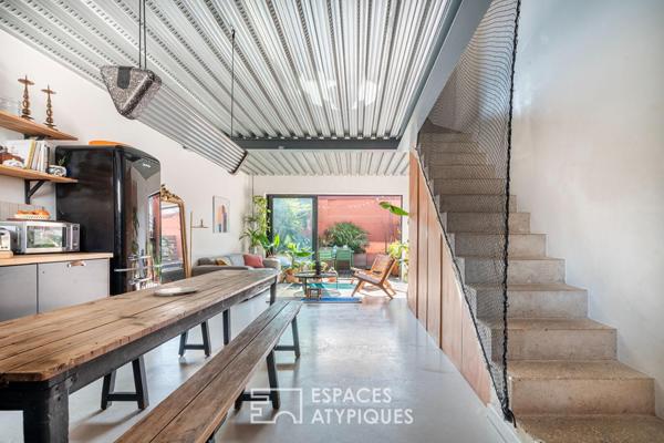 Maison d’architecte avec patio et rooftop