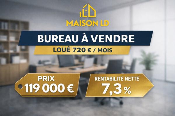 Investissement- bureau en hyper centre-ville , Caen