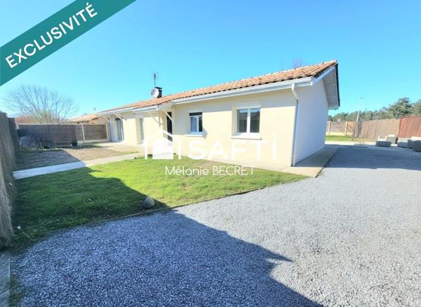 Maison 5 pièces au calme avec quatre chambres et piscine à Biganos