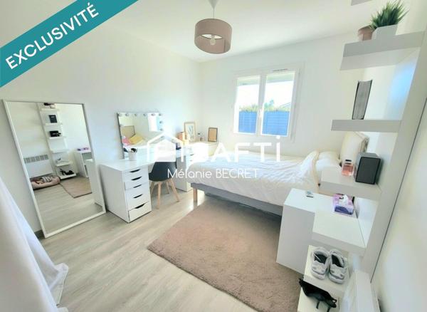 Maison 5 pièces au calme avec quatre chambres et piscine à Biganos