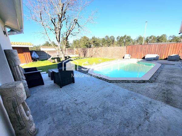 Maison 5 pièces au calme avec quatre chambres et piscine à Biganos