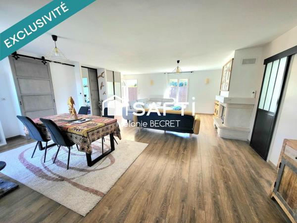 Maison 5 pièces au calme avec quatre chambres et piscine à Biganos