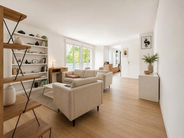-92130 - ISSY-LES-MOULINEAUX - APPARTEMENT FAMILIAL - 4 PIECES -LUMINEUX – RÉSIDENCE 2022 – 2 BALCONS – MÉTRO – TRAM