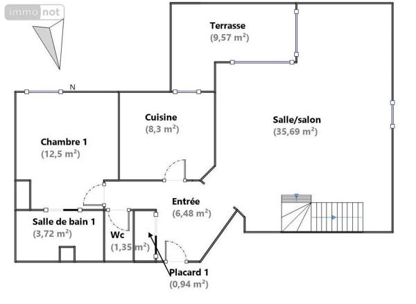 Achat - Appartement Mont-Saint-Aignan 76130 5 pièces 109 m 2 2677 m 2