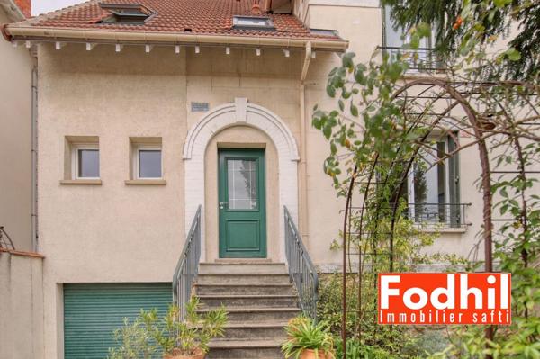 Maison familiale de charme – 117 m² avec jardin et sous-sol total – Sceaux.